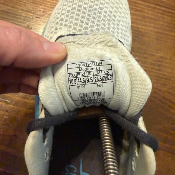 Brooks Glycerin 21 Shoes Mens Sz 10.5 Coconut Forged Iron Yellow Running Sneaker - Picture 8 of 8